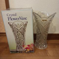 日本製クリスタル花瓶✾超美品