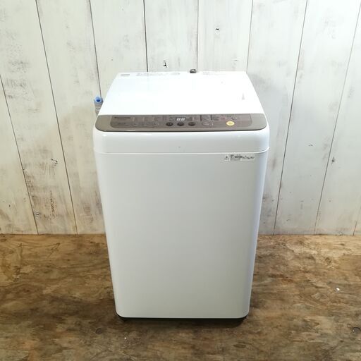 ※2018年製 Panasonic NA-F60PB11 全自動電気洗濯機 6.0Kg 菊倉MZ