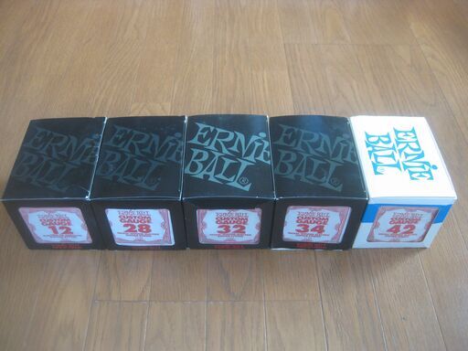 ERNIEBALL Custom Gauge アーニーボール エレキギター 弦 セット 未使用 未開封 計504本