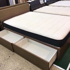 【愛品館八千代店】ニトリ　ダブルベッド　Nスリープハード