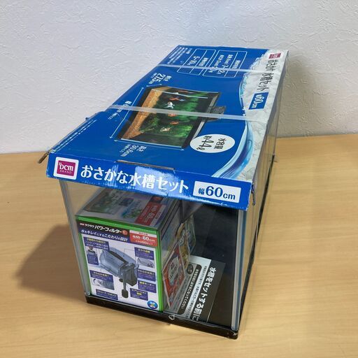 商談中 未使用保管品 Dcmブランドダイキおさかな水槽セット幅60 水容量約44lフタ 外掛け式フィルターｌ付 B0bl0119 三宝堂 安芸のその他の中古あげます 譲ります ジモティーで不用品の処分