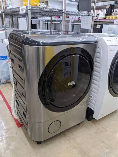 【お値下げ致しました！！】⭐️高年式⭐️ HITACHI 12/6.0kgドラム式洗濯乾燥機 2019年製 BD-NX120CL 日立 No 1627