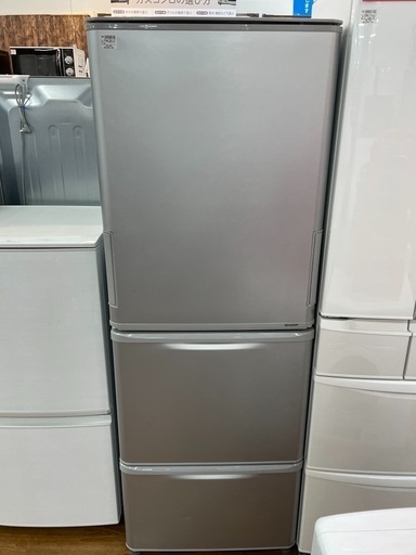 3ドア冷蔵庫　SHARP  SJ-W351E  2019年製