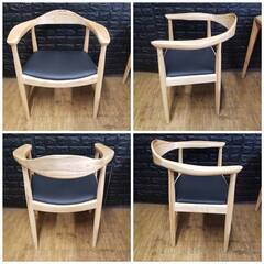 【未使用・訳アリ】ダイニングセット・150㎝テーブル・チェア４脚セット・ナチュラル・12179・12255