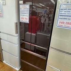 6ドア冷蔵庫　　MITSUBISHI  MR-WX52A-BR