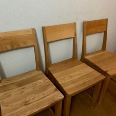 木製の椅子 値下げ