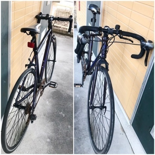 HEADロードバイク軽量アルミ700×23Cノーパンクタイヤ自転車クロスバイク
