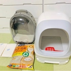 メルカリにて完売‼️ 猫ちゃんスターターセット　ニャンとも清潔トイレ
