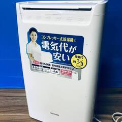 ♦️EJ1393番アイリスオーヤマ　衣類乾燥除湿器 【2017年製】
