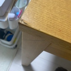 IKEAダイニングテーブル伸縮タイプ（椅子２つ）