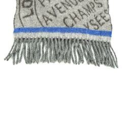 LOUIS VUITTON ルイヴィトン エシャルプ トランク スタンプス カシミヤ マフラー ストール