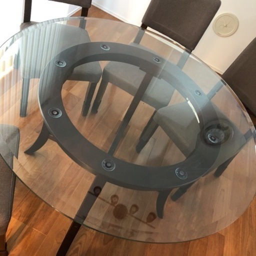ニトリ ダイニンクテーブルセットの画像