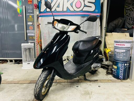 ★千葉県木更津市から  ホンダ 最終型 ディオ AF68 黒 PGM-Fi 前後タイヤ・バッテリー新品！ 千葉 木更津 配送可 原付 HONDA DIO★
