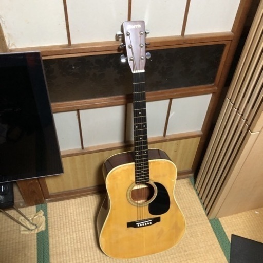 MORRIS モーリス W-20 アコースティックギター ハードケース付 
