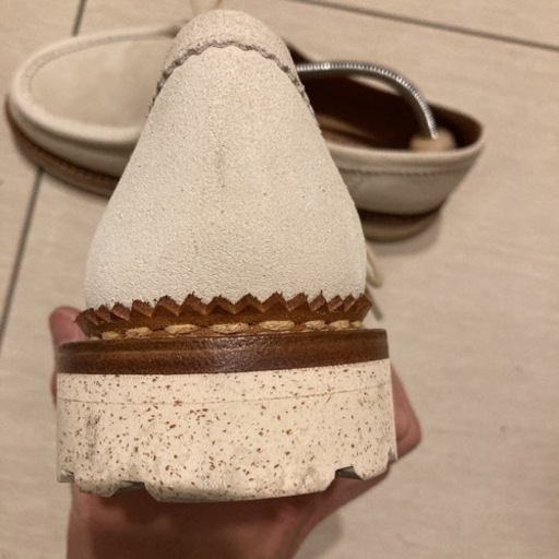 Ring Jacket購入　YUKETENのスエードシューズ　ホワイト Ring Jacket購入 YUKETENのスエードシューズ ホワイト