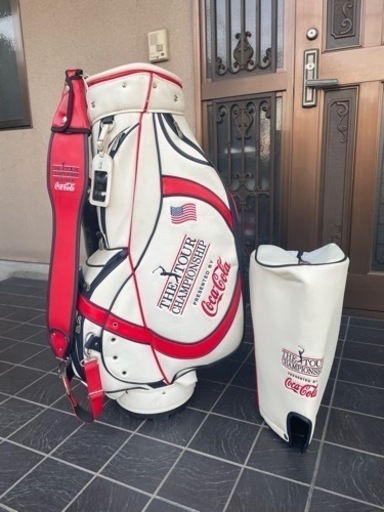 THE TOUR CHAMPIONSHIP ゴルフバッグ　コカコーラ TOUR CHAMPIONSHIP by ぶら下がれる Coca-Cola キャディバッグ稀少