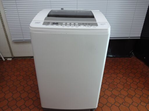 ID 992967 　洗濯機　アクア7.0Kｇ　２０１３年製　AQW-V700C（W)