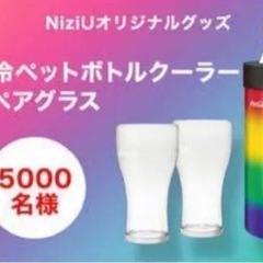 NiziU ペットボトルクーラー&ペアグラス