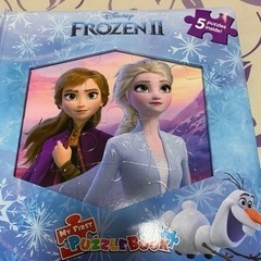 ほぼ新品　パズルブック　アナと雪の女王