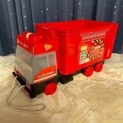 【値下げしました】消防車おもちゃ箱