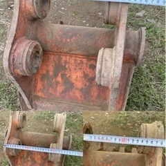 ミニユンボ用バケット型式不明中古品重量約50kg
