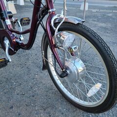 電動アシスト三輪自転車 アシらくチャーリー ノーパンクタイヤ MG-TRM20EBNF ミムゴ