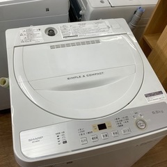 「安心の1年保証付！！【SHARP(シャープ)】全自動洗濯機売り...