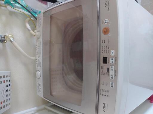 引取先決定★アクア2018年製　洗濯機