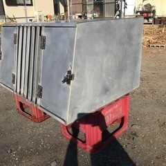 アルミ製ドッグケージ車載用 猟犬運搬等