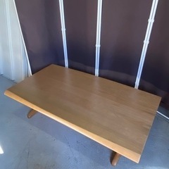 大人気カリモク!! 天然木 座卓 ローテーブル オールド 美品です!!