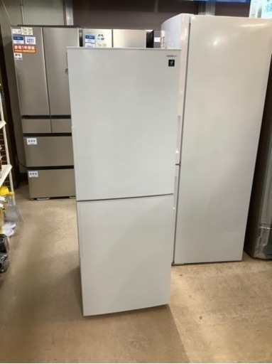 安心の1年保証付!! 【シャープ 19年製】 2ドア冷蔵庫 【トレファク町田店】