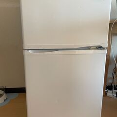 【ネット決済】2ドア冷凍/冷蔵庫 90L