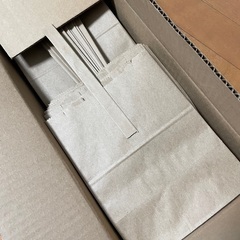 【ネット決済】60枚　片ひも紙袋(クラフト) 茶無地  幅17×...
