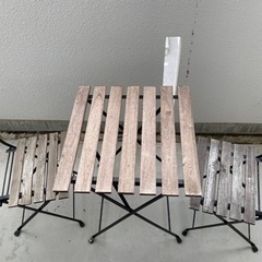 IKEA ガーデン　テーブル　セット