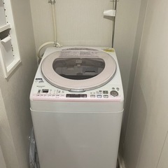 【ネット決済】最終値下！SHARP 洗濯乾燥機8kg/4.5kg...