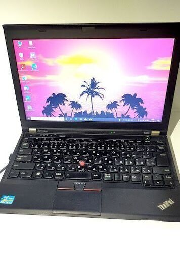 【格安】12.5インチThinkPad　SSD120GB+HDD250GB