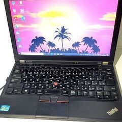 【格安】12.5インチThinkPad　SSD120GB+HDD...