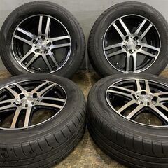 【TOYO TRANPATH mpZ 215/60R16】夏タイヤ【ZOLF 16インチ 6.5J5HPCD114.3+50】2017年製 バリ溝 ヴェゼル オデッセイ等　(VTM498) クレジットカード QRコード決済可能