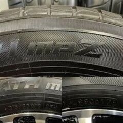 【TOYO TRANPATH mpZ 215/60R16】夏タイヤ【ZOLF 16インチ 6.5J5HPCD114.3+50】2017年製 バリ溝 ヴェゼル オデッセイ等　(VTM498) クレジットカード QRコード決済可能
