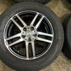 【TOYO TRANPATH mpZ 215/60R16】夏タイヤ【ZOLF 16インチ 6.5J5HPCD114.3+50】2017年製 バリ溝 ヴェゼル オデッセイ等　(VTM498) クレジットカード QRコード決済可能