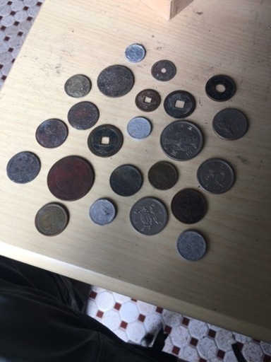 昔の小銭、記念硬貨、外国の昔の小銭など