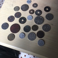 昔の小銭、記念硬貨、外国の昔の小銭など