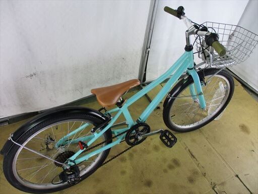 中古自転車　営業所での受取り★新品部品使用。マウンテン２2インチ６変速★地域限定販売★自転車整備士が整備★手渡しも可 ハマー 子供用自転車 HUMMER 22インチ中古