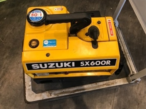 SUZUKI SX600R 発電機 600W 整備済＞SUZUKI ポータブルエンジン発電機 SX600R - メルカリ