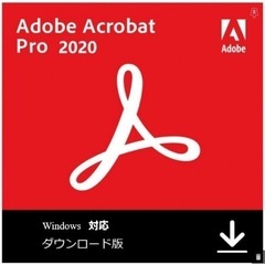 【ネット決済・配送可】Acrobat 2020 Pro 