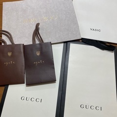 GUCCI ジミーチュウ VASIC agete 紙袋6枚