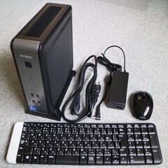 【Windows10】小型PC（マウス・キーボード付き）