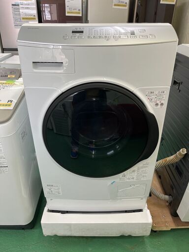 ★未使用品★FLK832 ドラム式洗濯機 2021年 アイリスオーヤマ 洗濯 8kg 乾燥 3kg 新品約13万円 IRISOHYAMA 生活家電