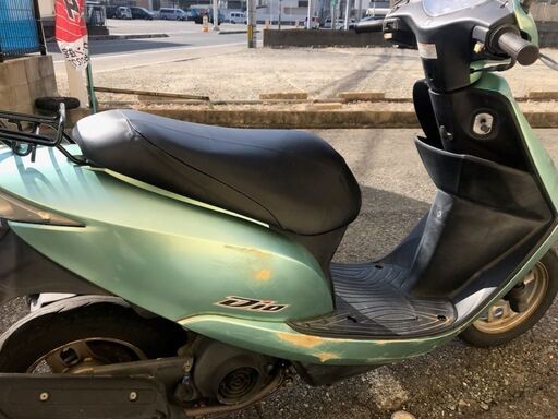 格安 実働ディオ AF68 自賠責付9ヶ月 FI グリーン傷多め 福岡市南区 - バイク