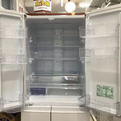 MITSUBISHI/三菱 6ドア冷蔵庫 507L 自動製氷機能付き MR-R51E-W 2019年